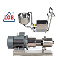 Inline high shear mixer