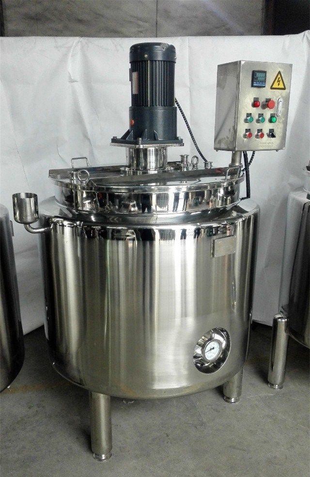 Stainless steel Mixing tank/ Tangki Pencampuran Pemanas Listrik