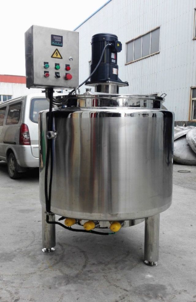 Stainless steel Mixing tank/ Tangki Pencampuran Pemanas Listrik