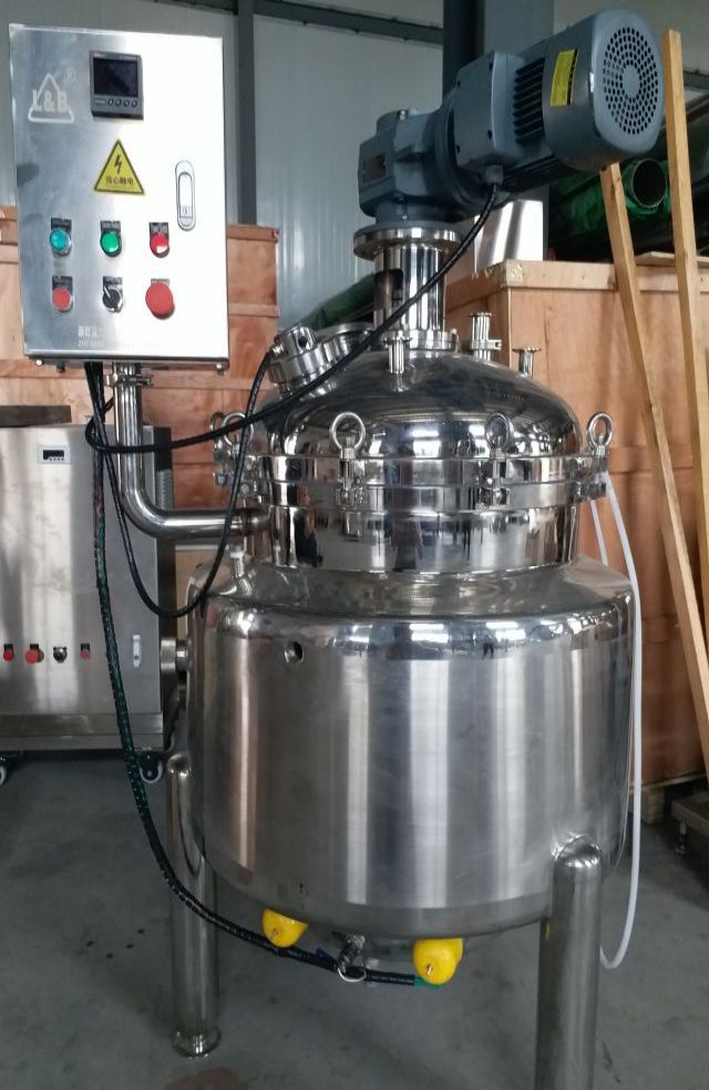 Stainless steel Mixing tank/ Tangki Pencampuran Pemanas Listrik