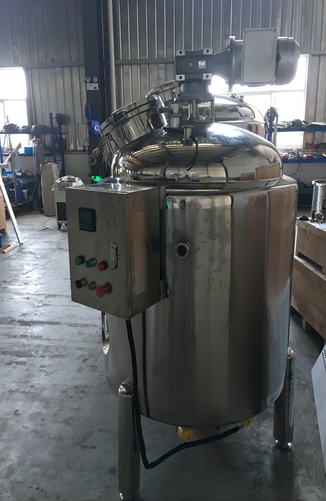 Stainless steel Mixing tank/ Tangki Pencampuran Pemanas Listrik