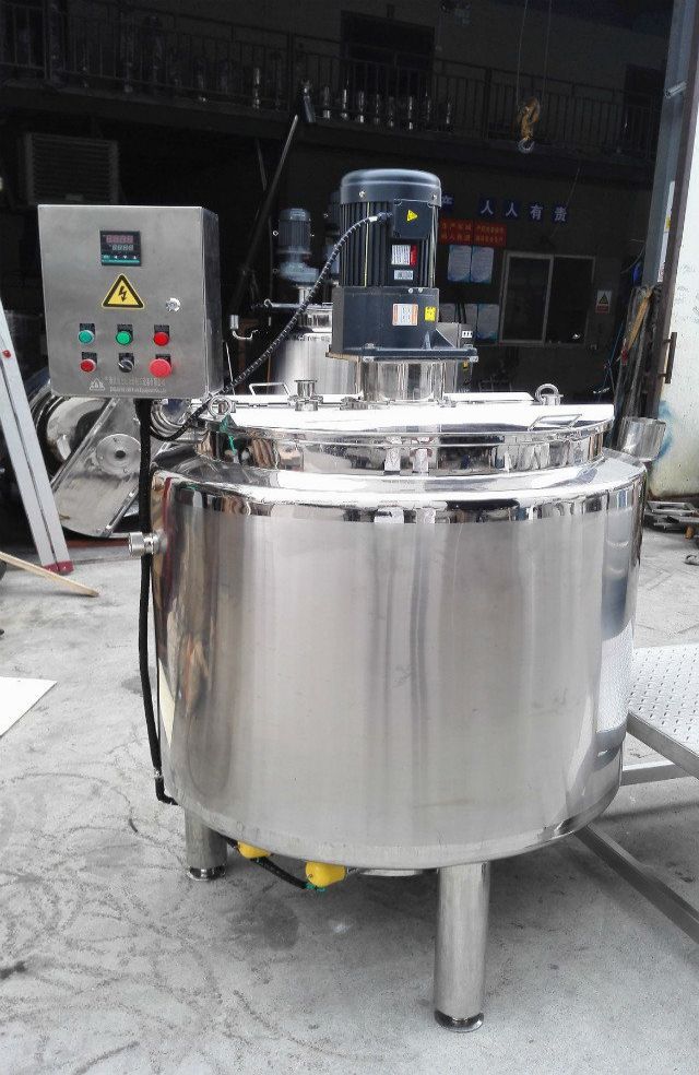 Stainless steel Mixing tank/ Tangki Pencampuran Pemanas Listrik