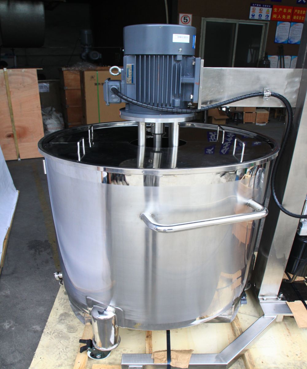 Mixer/Homogenizer Shear Tinggi dengan Pengangkat Hidrolik/ High shear mixer