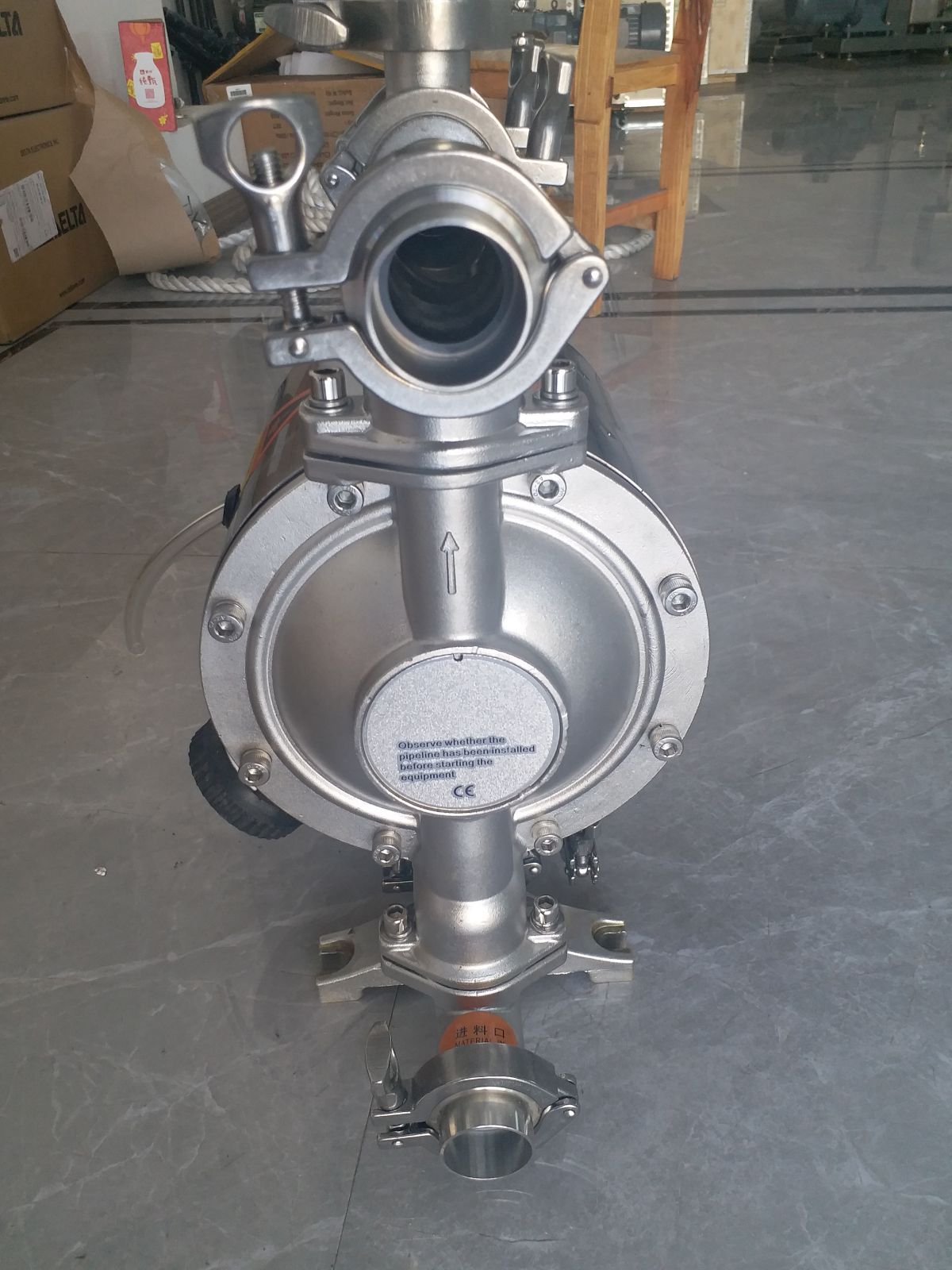 SS304/316L Diaphragm pump/ pompa diaphragm